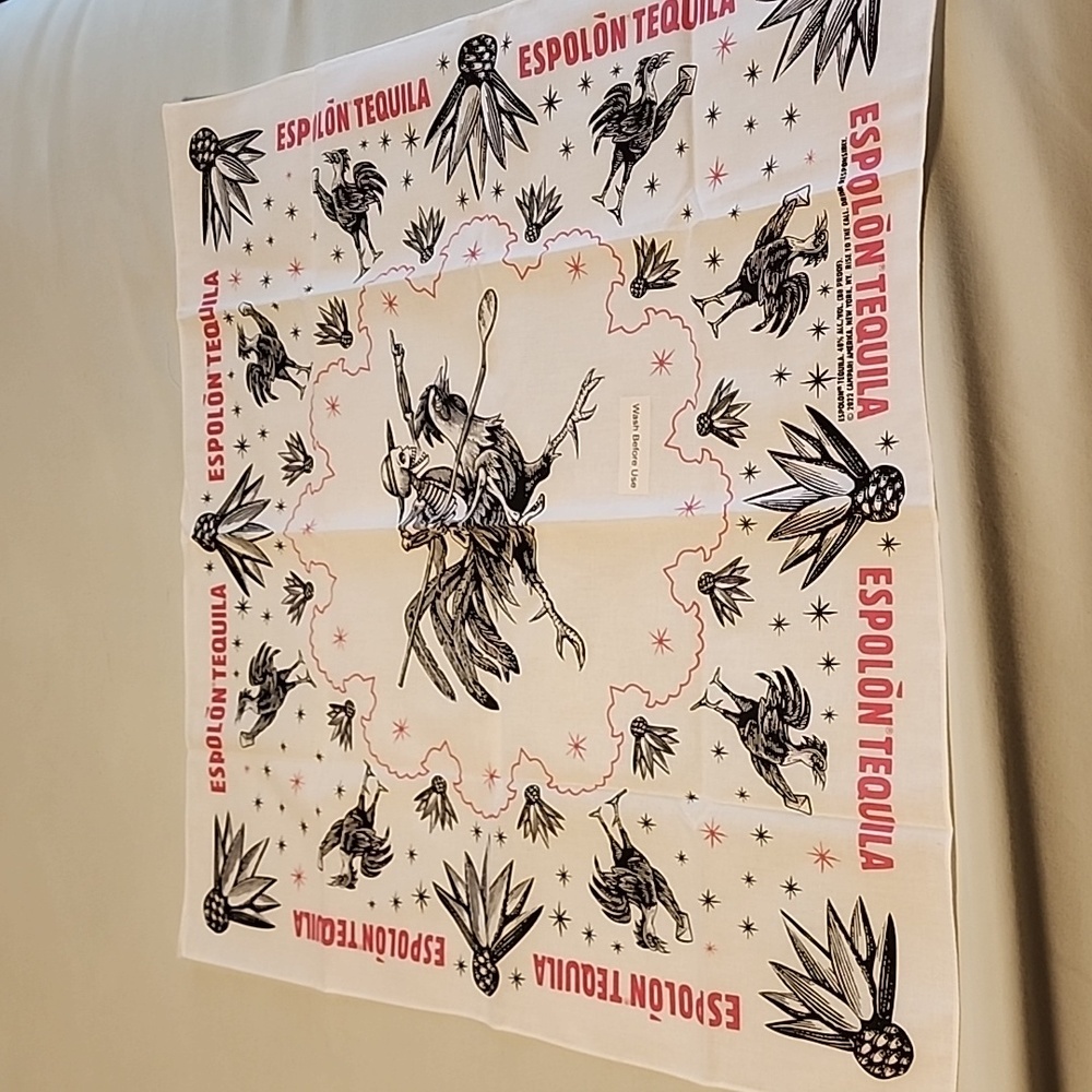 Espolon Tequila Unisex Bandana NWT